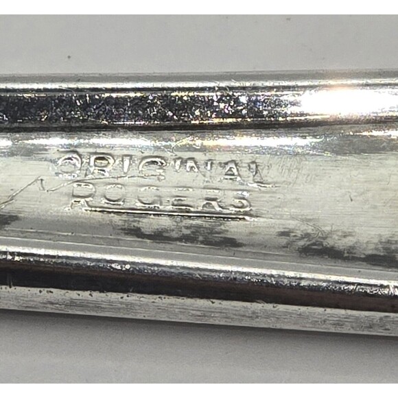 WR Rogers MFG Co Original Rogers Serving Spoon - Picture 7 of 7